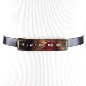 BCBGeneration WAIST BELT GOLD TONED BUCKLE SMALL